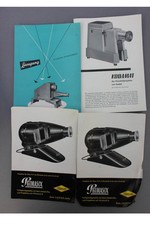 14 ulotek, projektory slajdów i inne, lata 50.