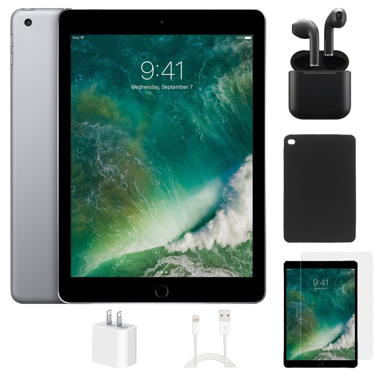 Apple iPad 7世代, Wi-Fi, 32GB，スペースグレー Apple iPad 第7世代 WiFi 32GB グレー