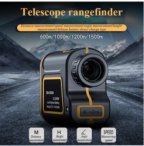 SNDWAY SW-1000A Telescope Laser RangeFinder Distance Meter Monocular Rangefinder - Picture 3 of 20