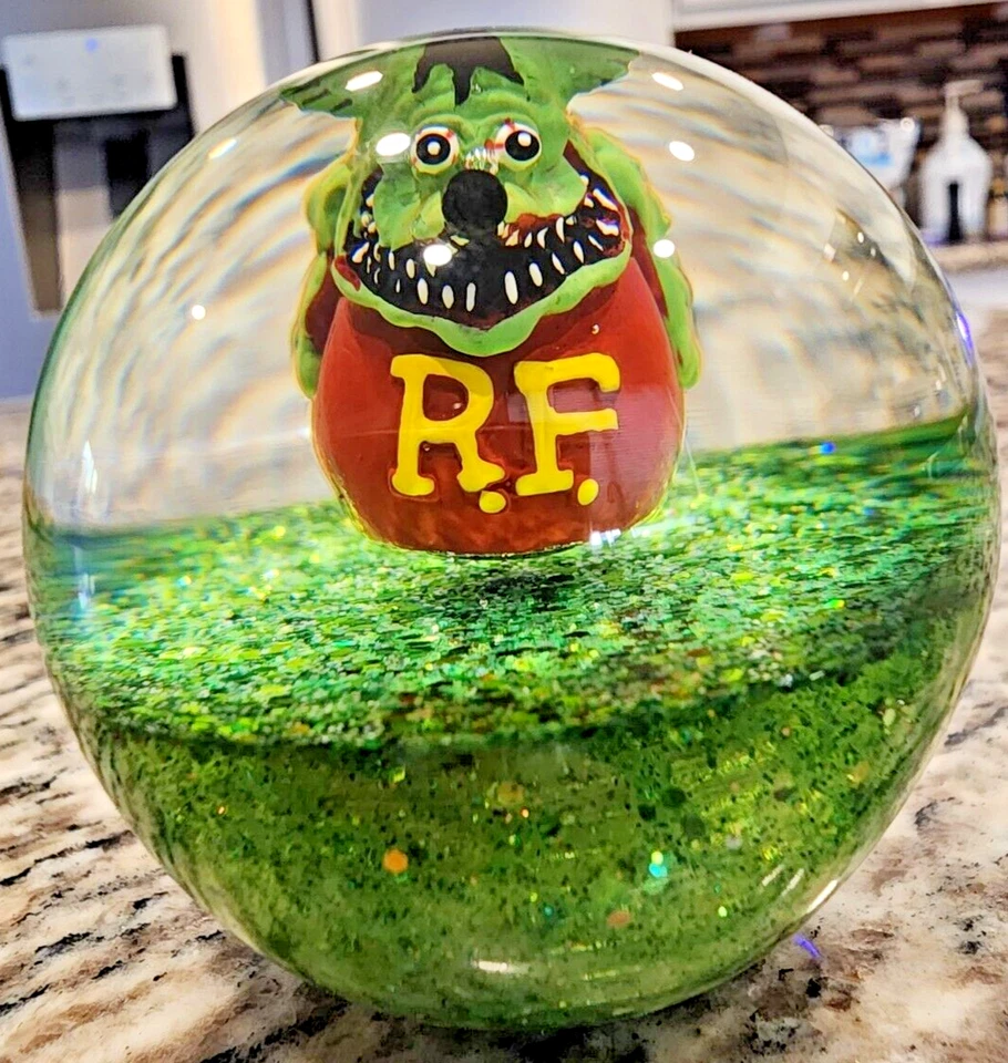 Rat Fink Custom Shift Knob Vintage Rat Fink Dice Hot Rod rat rod Mooneyes - Image 4 of 4