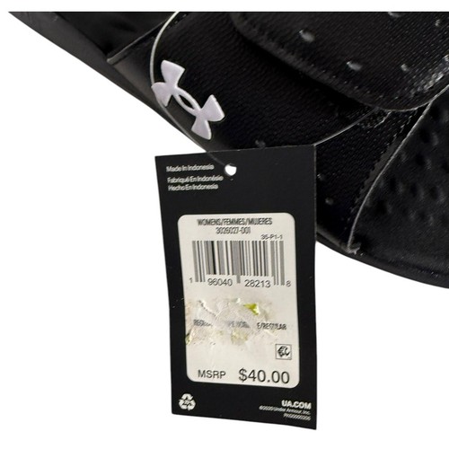 Sandali donna Under Armour Ignite Pro SL neri nuovi con etichette taglia 9 - Foto 2 di 5
