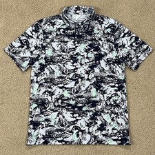 Under Armour Mens Playoff Polo Shirt All Over Print Size Small