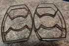 Set Of 2 Corning Ware P 11 M  Casserole Stand Metal Trivet Pyrex Holder 10x7