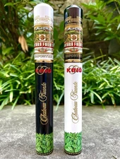 Arturo Fuente King T Metal Cigar Tube, Set of 2