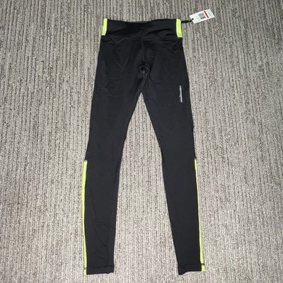 Calvin Klein Size XS Girls Legging Stretch Active Gym Work Out Performance Black