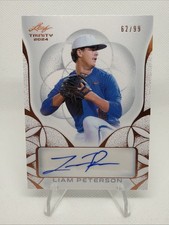 2024 Leaf Trinity 62/99 Liam Peterson Auto Bronze Florida Gators #BA-LP1