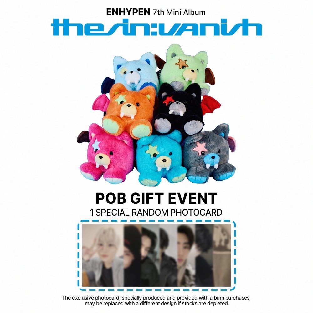 GIFT] ENHYPEN 7th Mini Album [ THE SIN : VANISH ] Voice