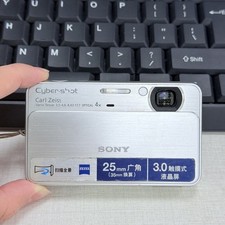 SONY Cyber Shot DSC-T99 CCD 14.1MP 4x Optical Zoom Digital Camera-Silver English