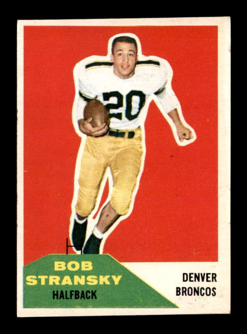 1960 Fleer #10 Bob Stransky RC NM/NM+ X3324196