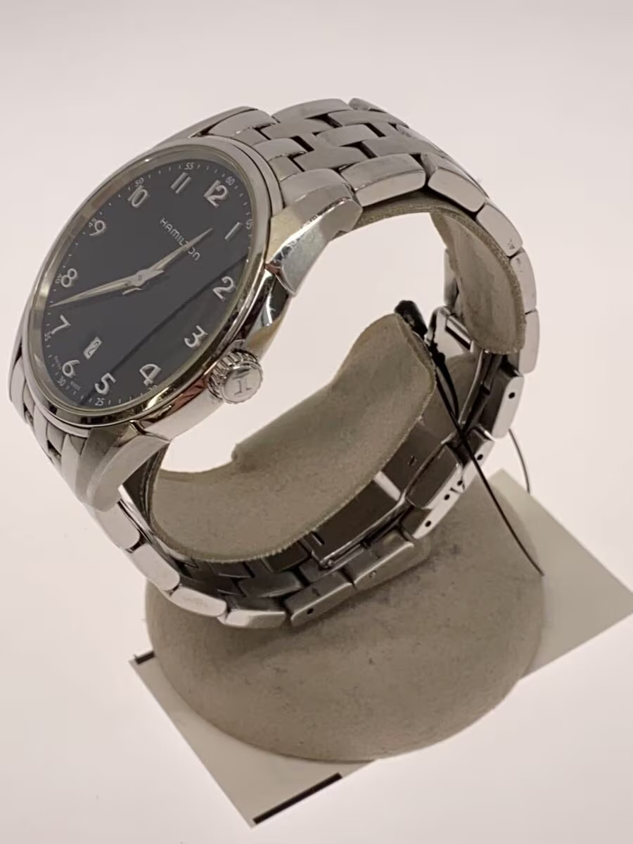 HAMILTON Quartz Watch Analog Stainless BLK SLV H385111 image 2