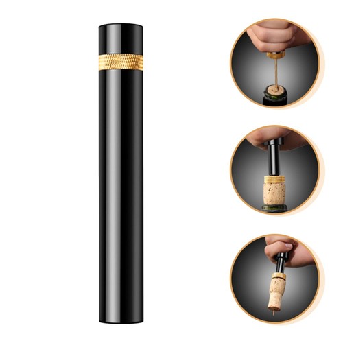 Wine Opener Travel Child Manual Jar Lid Air Pressure Corkscrew Pump Bottle