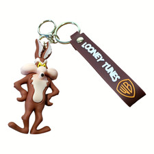 Looney Tunes Wile E. Coyote 3D silicone charm...
