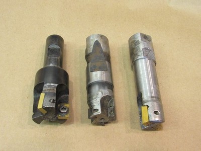 3 Indexable carbide insert cutters RA215.44-25MN-09C KIPR 125 1.25'' 1'' endmill