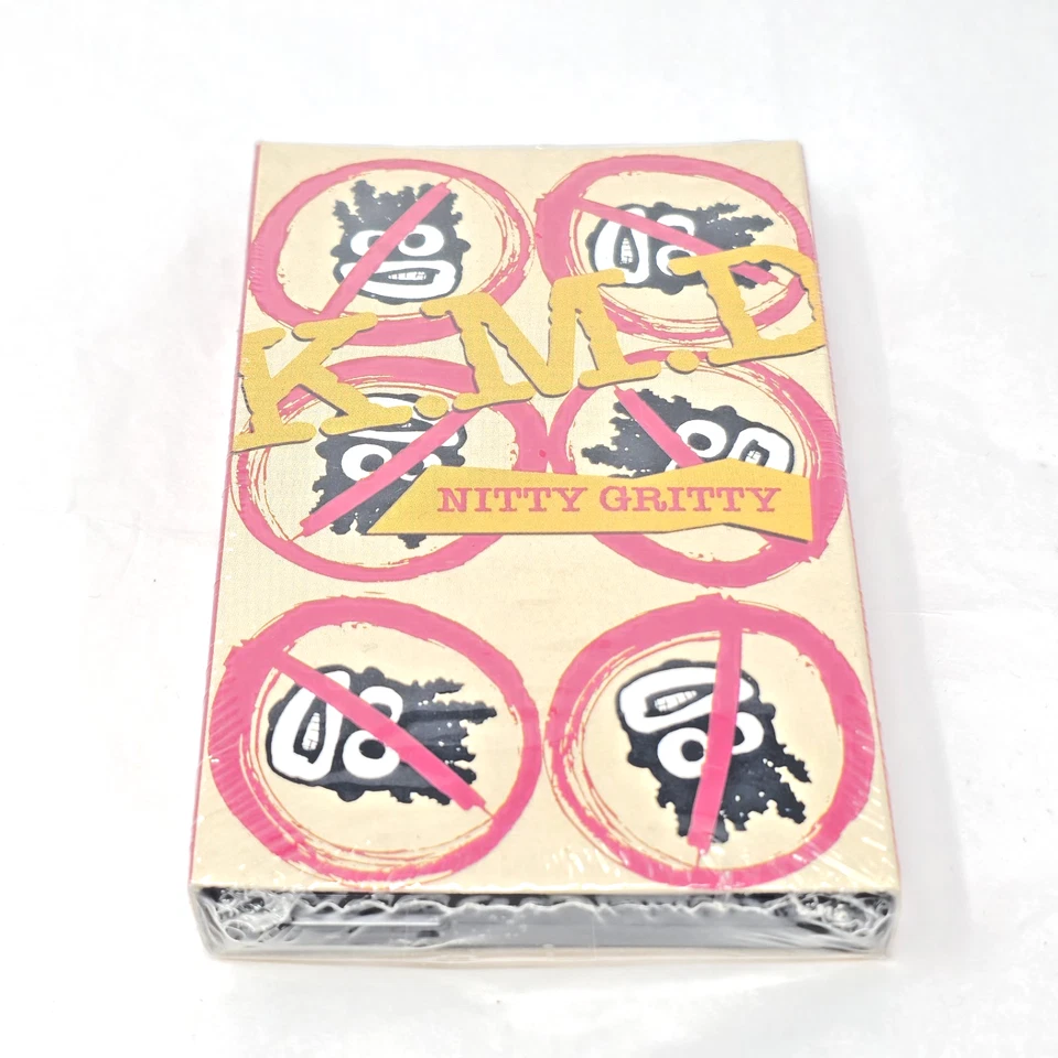 K.M.D. Nitty Gritty Cassette Single Featuring Brand Nubian 1991 Elektra Vtg Seal - Image 2 of 4