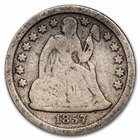 1857 Liberty Seated Dime VG