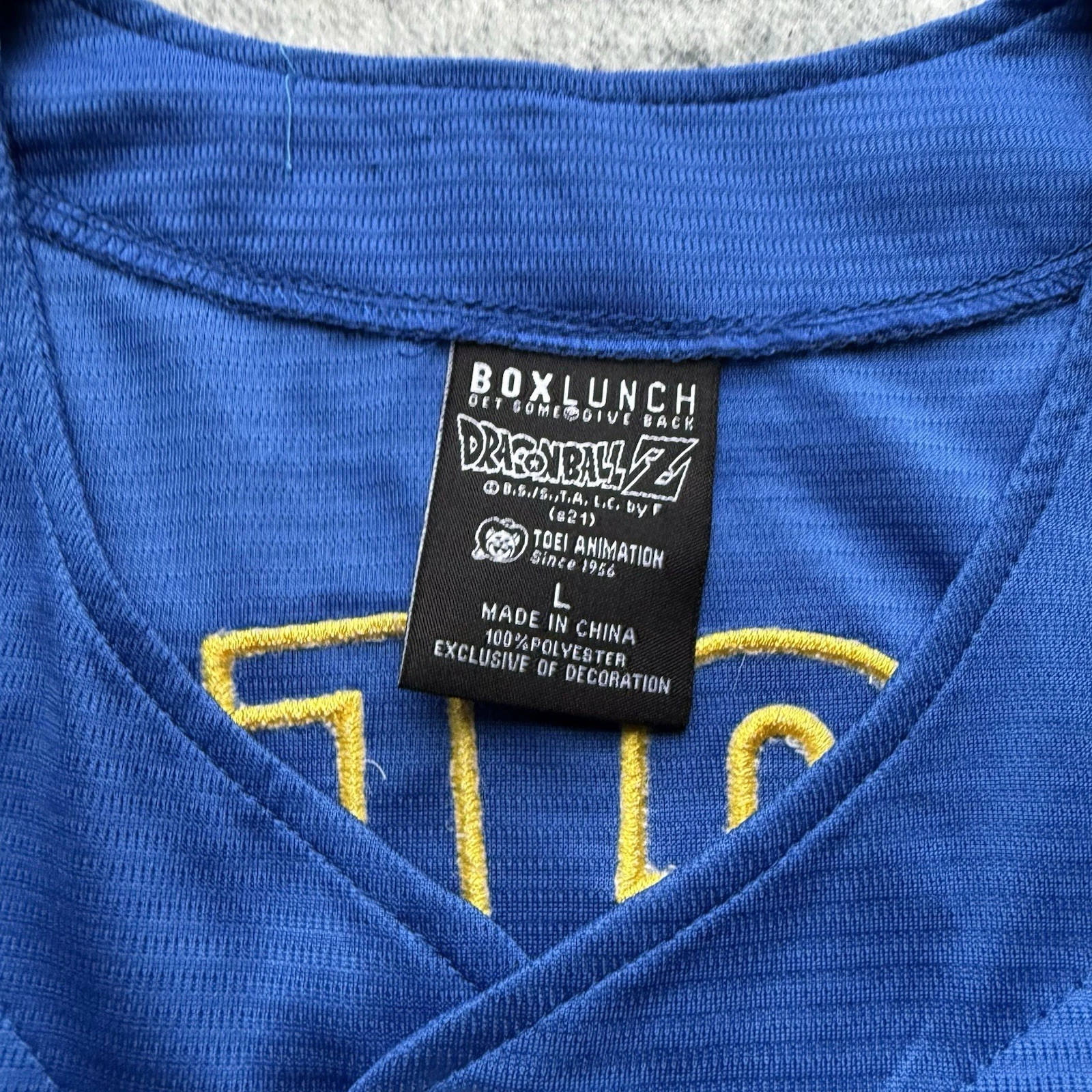 Dragon Ball Z Planet Vegeta Blue Baseball Jersey Shirt