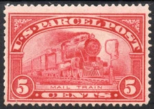 US Stamp Scott #Q5, 5c, Parcel Post, MLH, OG, F/VF, SCV$22.50