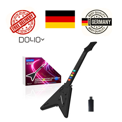Wireless Game Guitar Controller für P4/P3,PC Guitar Hero & Rock
