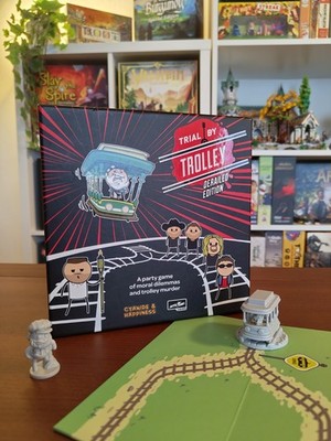 Trial by Trolley | Derailed Edition - Kickstarter | Partyspiel