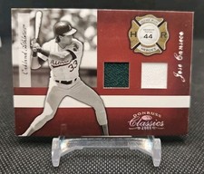 Jose Canseco 2005 Donruss Classics Home Run Heroes Hat Jersey Relic /44