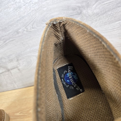 Roamers Talla UK 8 Gamuza Desierto Botas Clásicas Con Cordones Marrón Zapatos Informales - Imagen 11 de 18