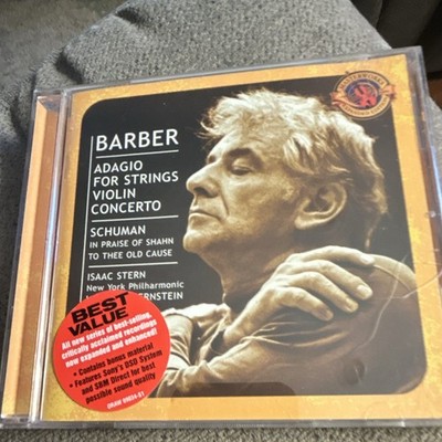 Isaac Stern: Barber Adagio & Violin Concerto / Schuman (CD, 2003)