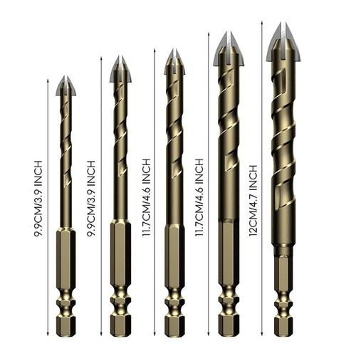 1Pcs 3-12mm Cross Hexagon Tile Drill Drilling Tool for Glass Metal Ceramic - Picture 12 of 19
