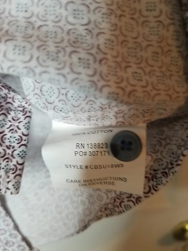 Lot of 2 Boys Sz M Cody James Shirts Long Sleeve Button Up Geometric & Plaid - Picture 7 of 13