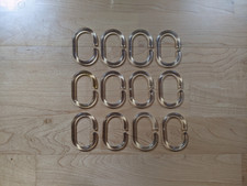 12 Duschvorhanghaken / Duschvorhanghalter transparent IKEA