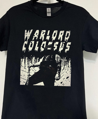 Classic Warlord Colossus Chip and Shatter Black S to 5XL T-Shirt CK470