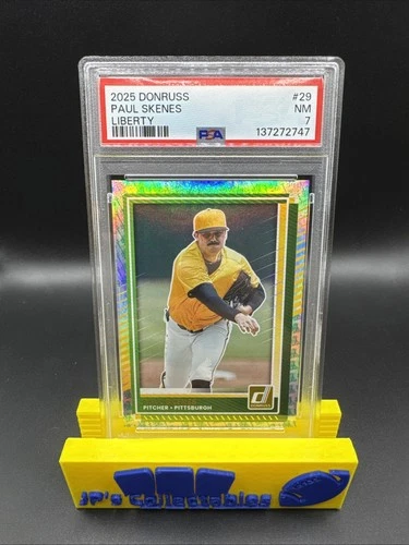 2025 Panini Donruss Paul Skenes #29 Liberty PSA 7 Pittsburgh Pirates
