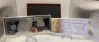 4 oz Silver Bar - 2017 Benjamin Franklin $100 Bill (w/Box & COA)