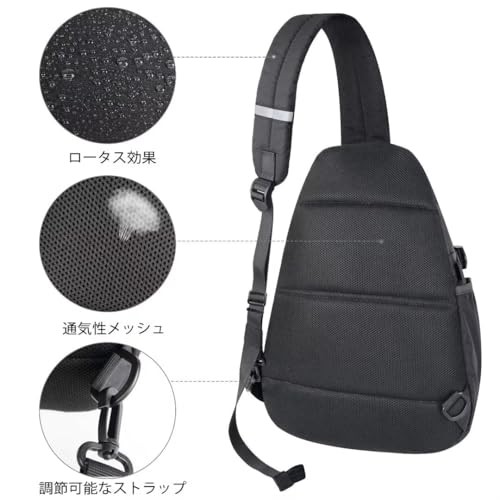 Titecougo Crossbody Shoulder Bag, Body Bag, Men'S Shoulder Bag, Women'S, One Sh_ - Picture 3 of 6