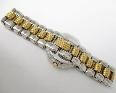 Dior Depose D48-203 Ladies Quartz Stainless GP SS From Japan N1229