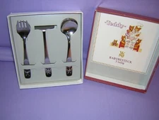 WMF Besteck Teddy Bear Child Cutlery Set in Box Babybesteck