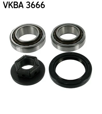 Kit de cojinete de rueda compatible con FORD KA 1.6 trasero 01 a 08 SKF 1375743 6199622 5U7J1A049AA Foto 2 de 4