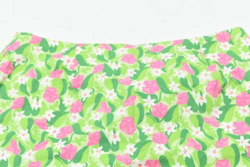 Lilly Pulitzer Skort Damen 6 grün rosa Blumen Eidechsen Baumwolle Freizeit Sommer - Bild 3 von 11