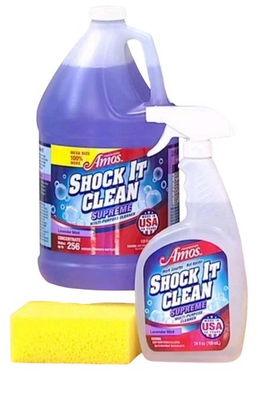 #ad #ad Professor Amos Shock It Clean Supreme 152 oz. Concentrate Kit Lavender Mint $49.95