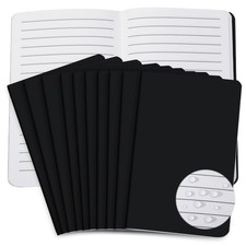 Seajan 10 Pack Waterproof Pocket Notebook 3.5 x 5.5 Small Weatherproof Notepa...
