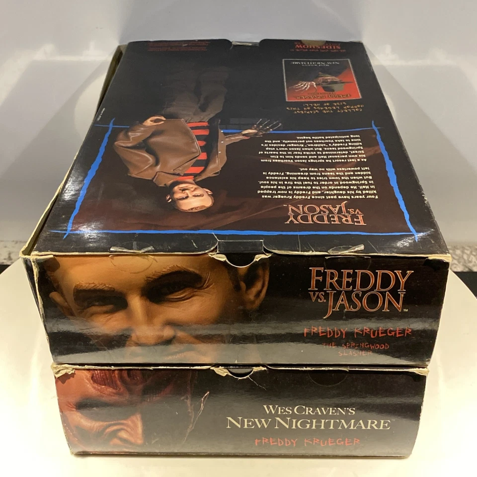 2 figuras de Robert Englund 12" Freddy Vs Jason 7311 nuevas en caja original de Sideshow Collectibles  Foto 3 de 4