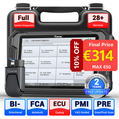  VDIAGTOOL VD80 BT LITE Kfz-Diagnosegerät Alle Systeme bidirektional 28+ Resets