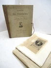 SUITE OF 40 ENGRAVINGS for TALES OF LAFONTAINE 1876 BUTCHER FRAGONARD Lemerre