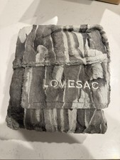 NEW Lovesac CitySac Cover Silver Liger Phur   Cover Only   Free Shipping