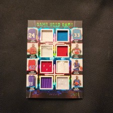 Leaf Art Of The Game Kobe Bryant Carter Iverson Garnett McGrady Game Worn /35