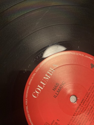 Nas Illmatic vinyl LP original European pressing (1994) RARE Has Wear - Picture 19 of 23