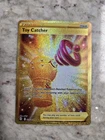 Toy Catcher 233/203 Gold Secret Rare Holo Pokemon Swsh07: Evolving Skies NM