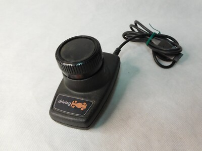 Atari 2600 Racing Paddle Race Controller Joystick Driving Untested