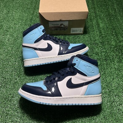air jordan 1 retro high og wmns blue chill women's