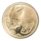 Australia 2011 Bush Babies Bilby $1 Dollar UNC Coin Carded