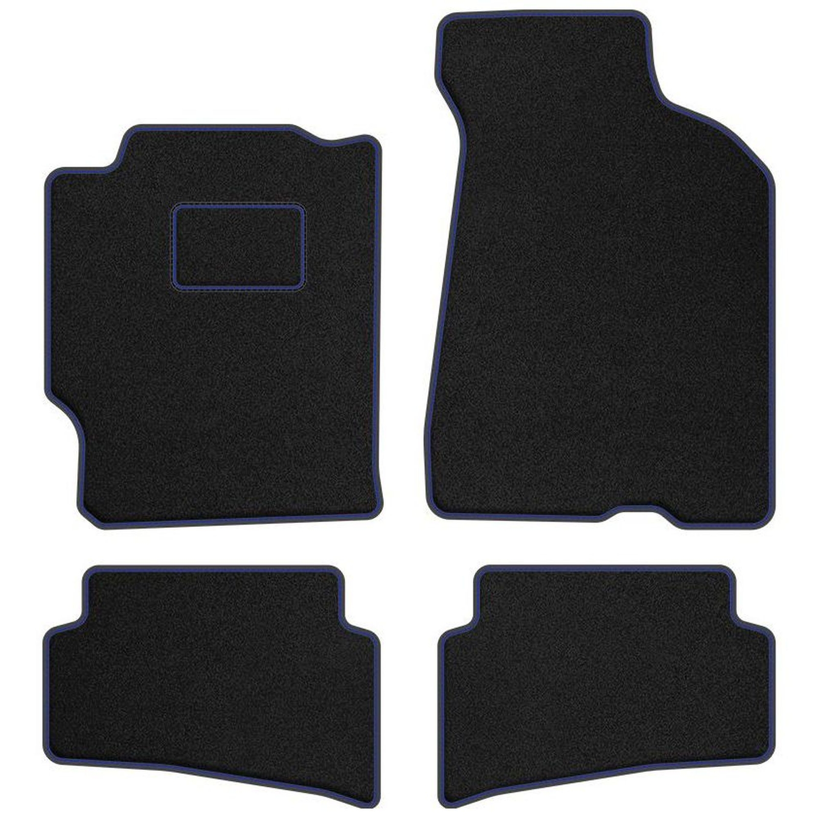 Tapis de sol en velours bleu mat épais FO22-1 avec moquette haute densité pour Ford Probe